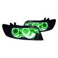 Oracle 06-08 Lincoln MKZ LED Headlight Halo Kit - Green