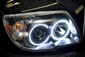 Oracle 06-09 Toyota 4Runner LED Headlight Halo Kit - Red