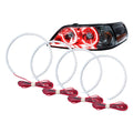 Oracle 05-10 Lincoln Towncar LED Headlight Halo Kit - Red