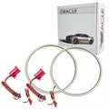 Oracle 07-17 Jeep Wrangler Surface Mount LED Headlight Halo Kit - Blue