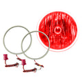 Oracle 03-10 Hummer H2 Surface Mount LED Headlight Halo Kit - Red