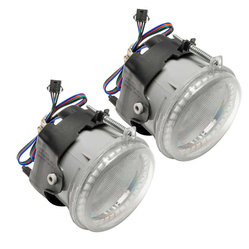 Oracle Lighting 05-07 Jeep Liberty Pre-Assembled LED Halo Fog Lights -Amber
