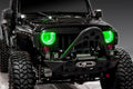 Oracle Lighting 97-06 Jeep Wrangler TJ Pre-Assembled LED Halo Headlights -Red
