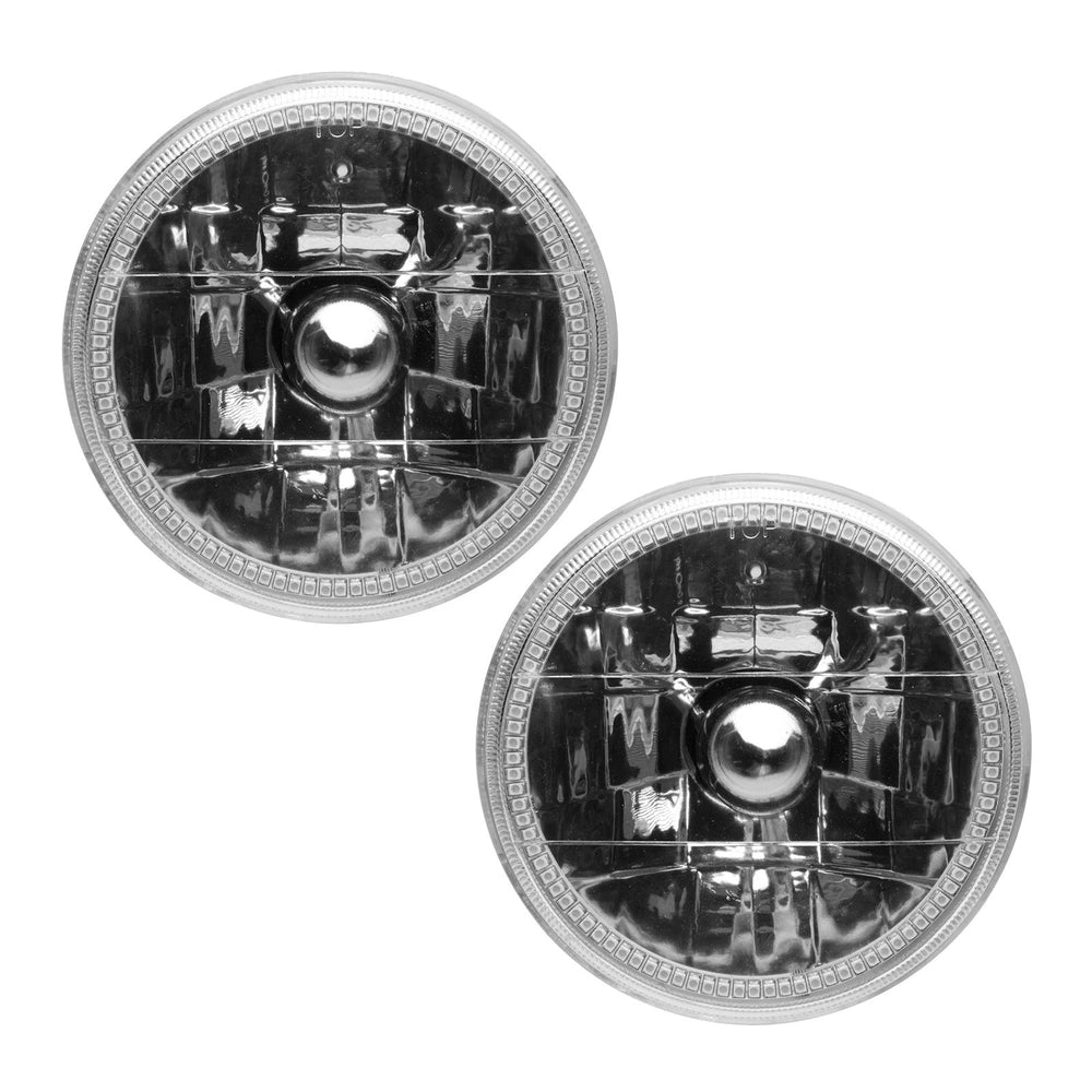 Oracle Lighting 97-06 Jeep Wrangler TJ Pre-Assembled LED Halo Headlights -Amber