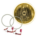 Oracle 7in Round Surface Mount LED Headlight Halo Kit - Amber