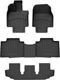 WeatherTech 2020+ Toyota Highlander Complete Set (1st, 2nd, & 3rd Row) FloorLiner HP - Black