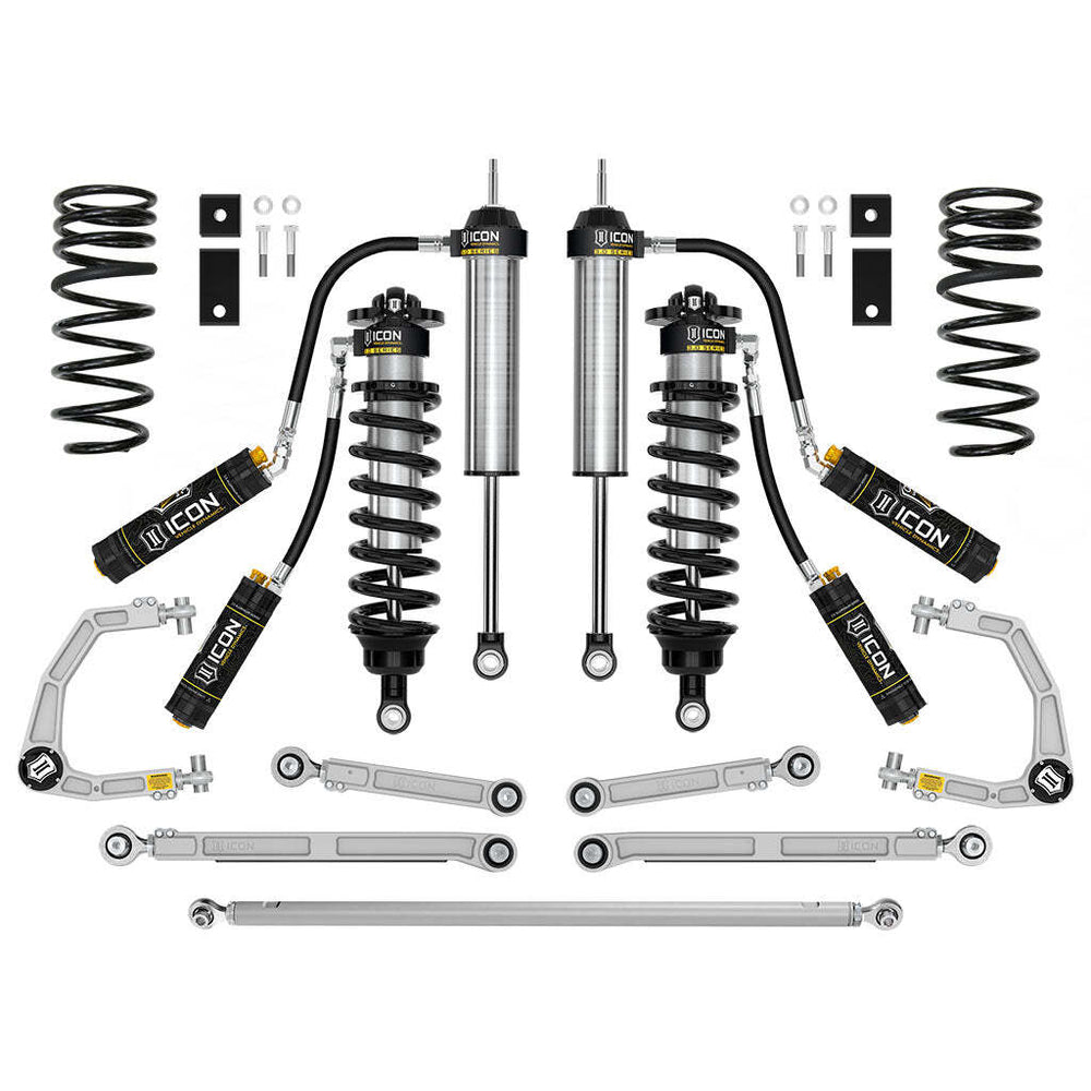 2022-2025 Toyota Tundra 1.25-3.25 Inch Lift Stage 3 3.0 Suspension System Billet CDCV Icon Vehicle Dynamics
