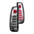 ANZO 1999-2000 Cadillac Escalade LED Taillights Smoke