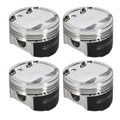 Manley 94-01 Acura Integra GSR (B18C1) 81.5mm +.5mm Oversize Bore 9.0:1 Dish Piston Set with Rings