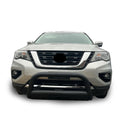 BULL BAR BLACK STEEL SKID PLATE