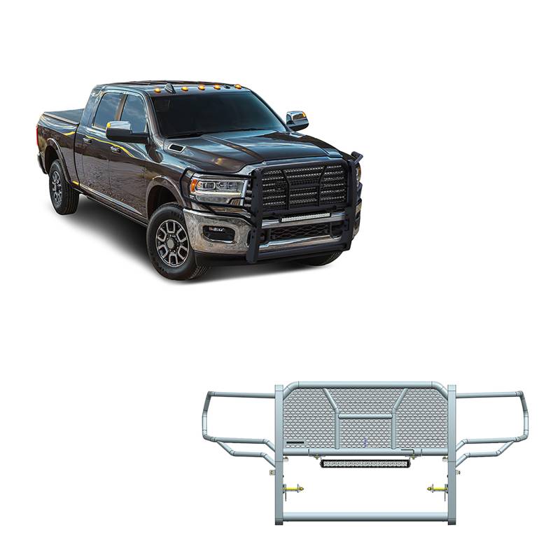 RUGGED HEAVY DUTY GRILLE GUARD KIT
