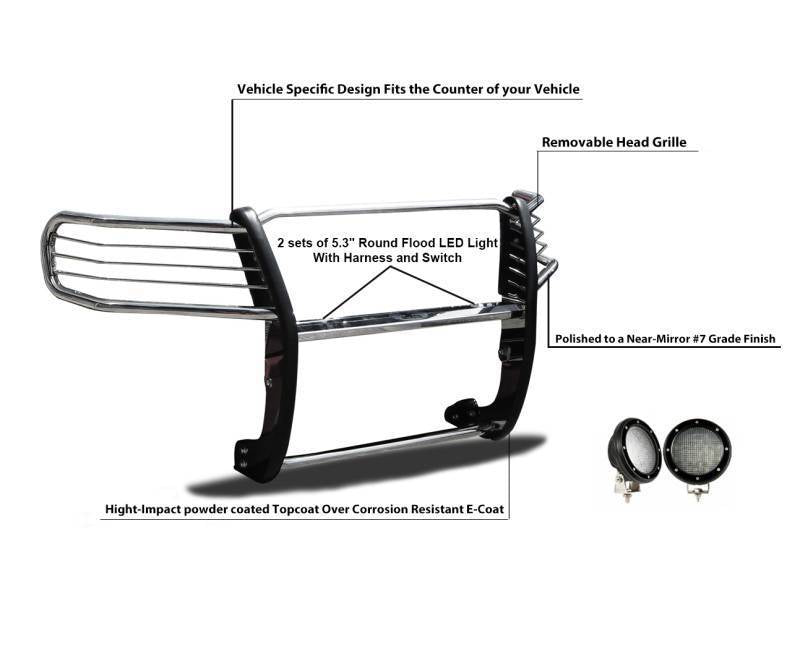 GRILLE GUARD KIT
