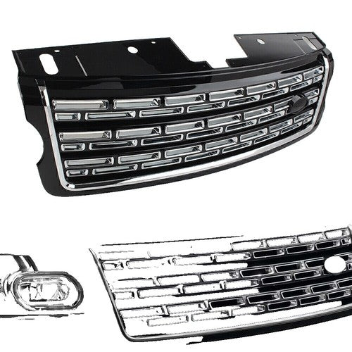 0613 IMPALA FRONT GRILLE GLOSS BLACK
