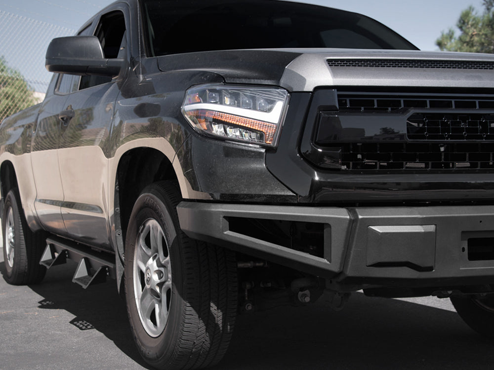 1423 TUNDRA COMPATIBLE WITH WINCH UP TO 10000 LBS RP BUMPERS MATTE BLACK