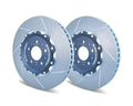 GiroDisc 2016+ Alfa Romeo Giulia Quadrifoglio (w/CCM) Slotted Rear Rotors