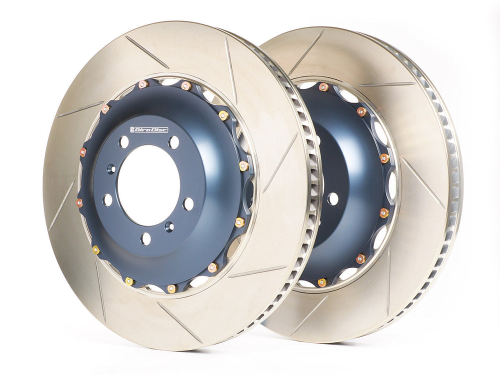 GiroDisc 10-15 Mercedes-Benz SLS (w/CCM) Slotted Rear Rotors