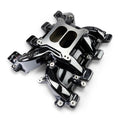 MANIFOLD PERFORMER RPM FOR GM LS1 CARBURETED (MANIFOLD ONLY)- BLACK PLASMA FINISH