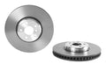 Brembo 2021 BMW 330e/330e xDrive/19-21 330i Front Right Premium OE Equivalent Rotor