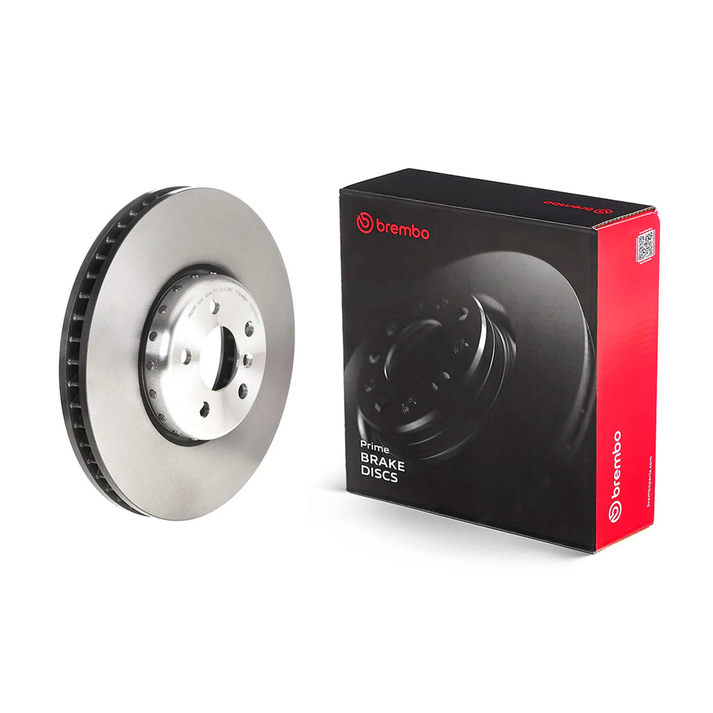 Brembo 2021 BMW 330e/330e xDrive/19-21 330i Front Right Premium OE Equivalent Rotor