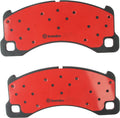 Brembo 11-18 Porsche Cayenne/15-18 Macan/10-13 Panamera Front Premium NAO Ceramic OE Equivalent Pad
