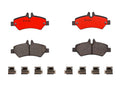 Brembo 10-18 Mercedes Sprinter 2500 Rear Premium NAO Ceramic OE Equivalent Pad