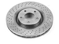 Centric C-Tek Standard Drilled Front Rotor 05-13 Chevy Corvette