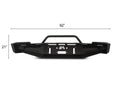 0713 SILVERADO 1500 RED STEEL FRONT W/ PRERUNNER GUARD BUMPER