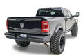 19C RAM 2500/3500 NEW BODY STYLE BLACK STEEL ELITTE REAR BUMPER