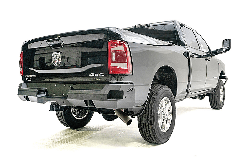 19C RAM 2500/3500 NEW BODY STYLE PREMIUM MATTE BLACK BUMPER REAR