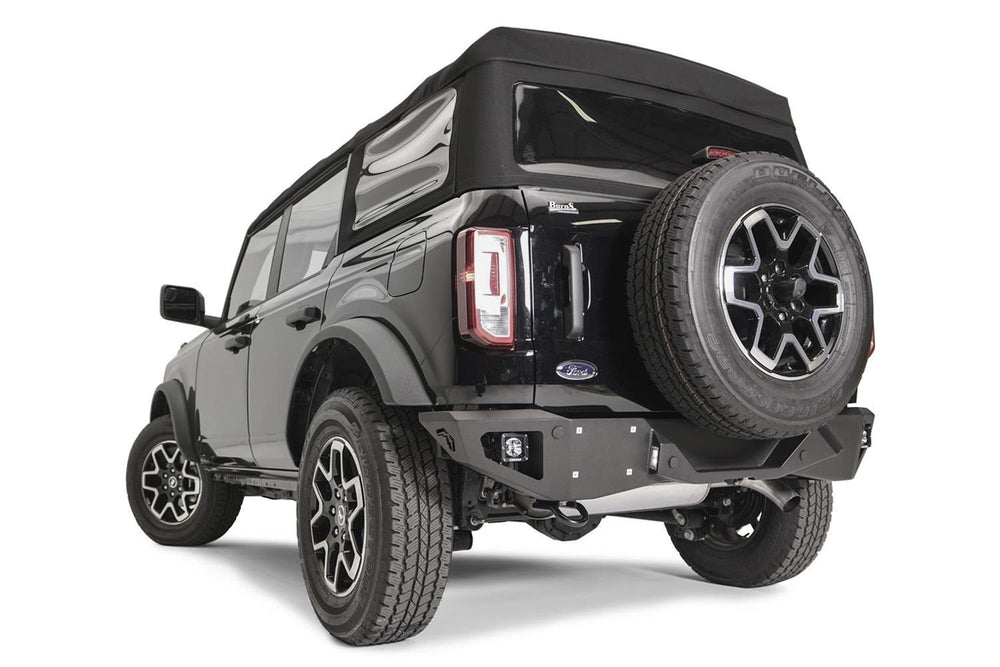 21-C BRONCO VENGEANCE REAR BUMPER MATTE BLACK