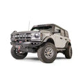 21C BRONCO LIFESTYLE FRONT BUMPER W/ NO GUARD WINCH READY SENSOR COMPATIBLE MATTE BLACK
