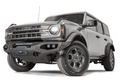 21C BRONCO MATRIX FRONT BUMPER W/ NO GUARD MATTE BLACK
