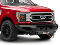 21C F150 MATRIX BUMPER WITH NO GUARD MATTE BLACK POWDER COAT