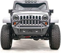 07-18 WRANGLER JK STUBBY BUMPER WITH PRE RUNNER GUARD MATTE BLACK