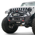 18C WRANGLER JL/20C GLADIATOR FRONT STUBBY BUMPER WPRERUNNER GUARD BARE