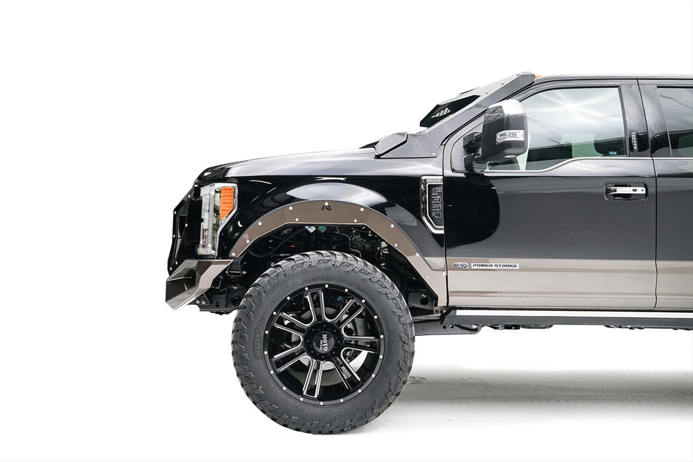 17-C FORD SUPERDUTY F250 F350 OPEN FENDER SYSTEM NO FLARE