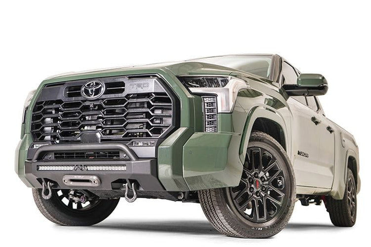 22-C TUNDRA WINCH MOUNT W PRE-RUNNER GUARD MATTE BLACK