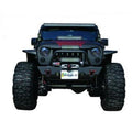0717 WRANGLER FRONT BUMPER ONLY STUBBY(REV. VERSION) WINCH STYLE