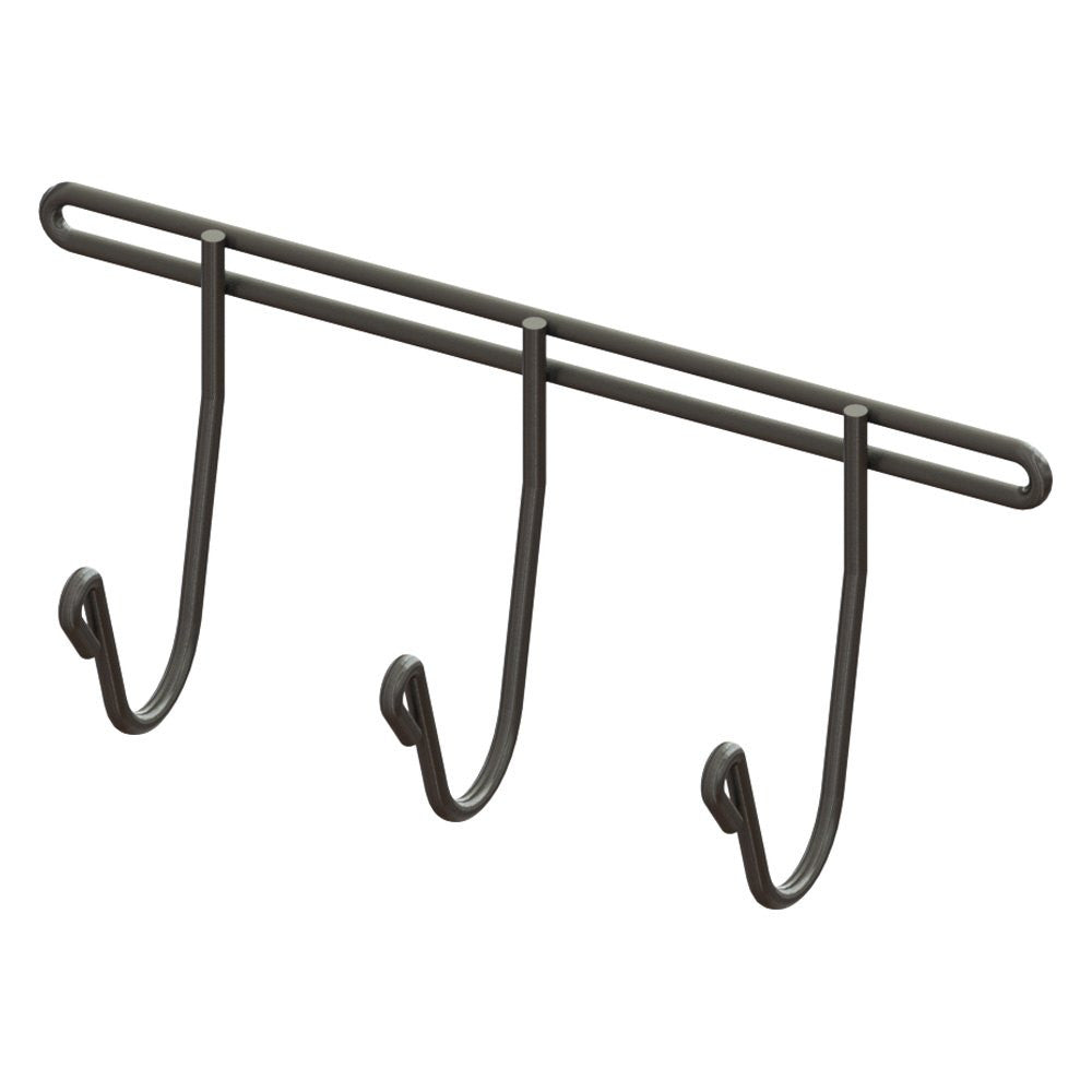 J HOOK (3 PRONG) SHELF ACCESSORIES GREY