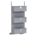 DOOR ORGANIZER; 12" WIDE; 3 DRAWER
