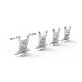 COMBO LADDER RACK KIT DROP DOWN/CLAMP & LOCK GM
