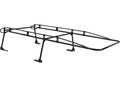 LADDER RACK FOR ALL MINI TRUCKS BLACK(INCL DAK QUAD)