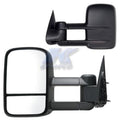 9906 GM SILVERADO/SIERRA RH MANUAL FOLDAWAY OE MIRROR TXTURED BLK EXTENDABLE TOWING DUAL GLASS