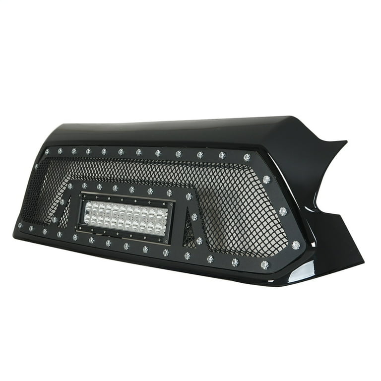 BLK EVOMESH PCKGD GRILL W/ LED