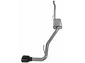 ~(50 lbs. 60X12X12)~ Cat-Back Exhaust System 2020 Jeep JT Gladiator Single side exit 2.5 in Intermediate And Tail Pipe Street Pro Mufflers/Hardware Incl black Tip Incl Pypes Exhaust