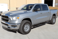0718 SILV/SIERRA 1500/0719 SILV/SIERRA 2500/3500 EXT/DBL CAB 6IN BLK TEXT ALUM OEM RUNNING BOARDS