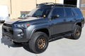 0718 SILV/SIERRA 1500/0719 SILV/SIERRA 2500/3500 EXT/DBL CAB 6IN BLK TEXT ALUM OEM RUNNING BOARDS