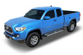 05C TACOMA ACCESS/EXT CAB 6IN RUNNING BOARDS STEPS BRUSHED ALUMINUM