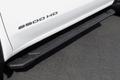 19C SILVERADO/SIERRA 1500 CREW CAB 5 INCH BLACK TEXTURED ALUMINUM TREAD STEPS