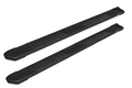 0918 RAM 1500/10C RAM 2500/3500 CREW CAB 5IN BLK TXT ALUM OVAL STEP BARS